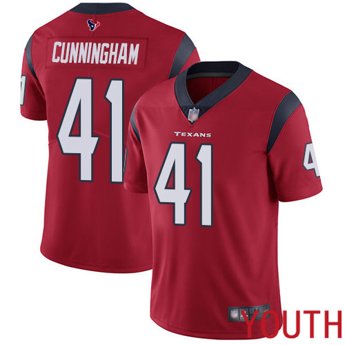 Houston Texans Limited Red Youth Zach Cunningham Alternate Jersey NFL Football 41 Vapor Untouchable